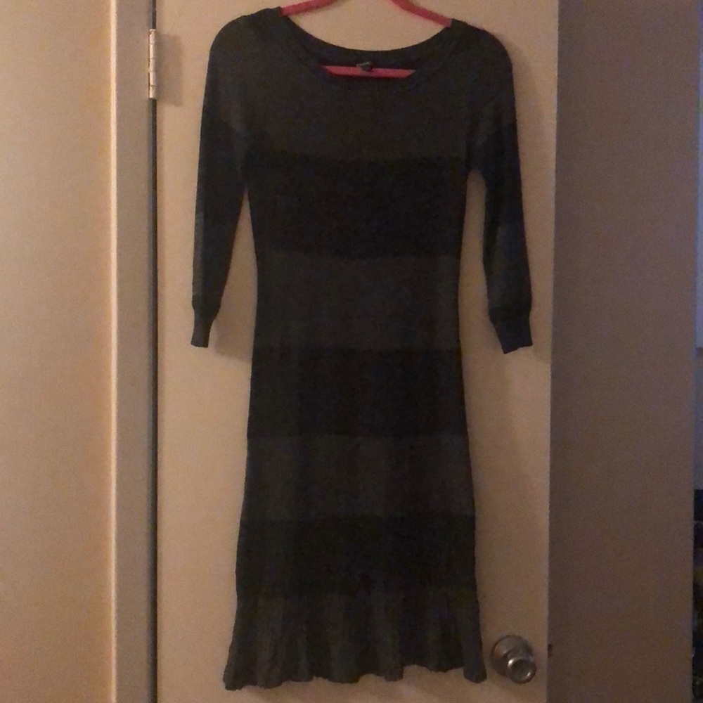 Bebe fit and flare dress